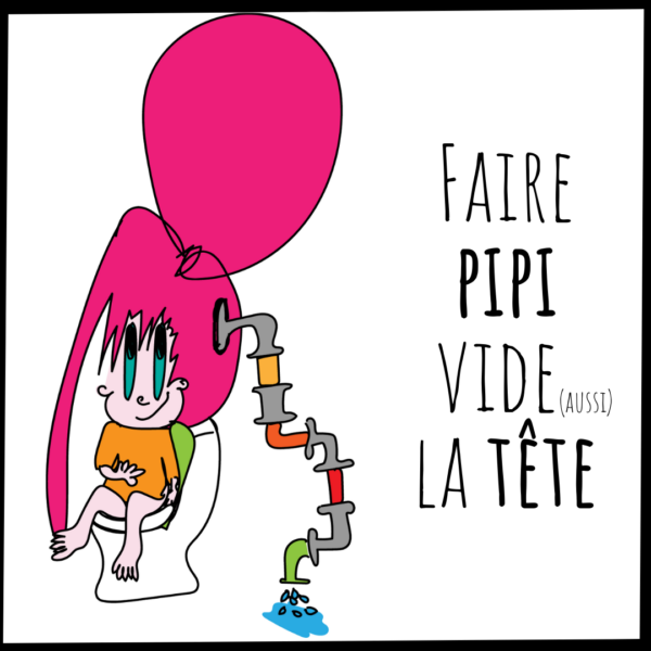 Faire pipi vide la tête